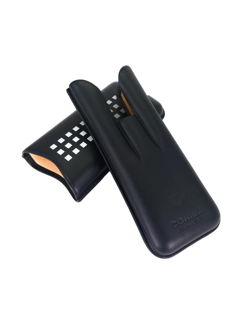 Caz de țigară din piele reglabil Cohiba Behike pentru 3 trabucuri